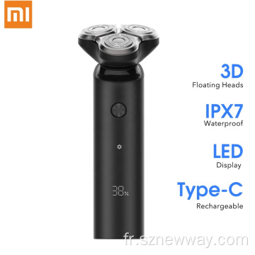 Rasoir de rasoir rechargeable électrique de Xiaomi Mijia S500C